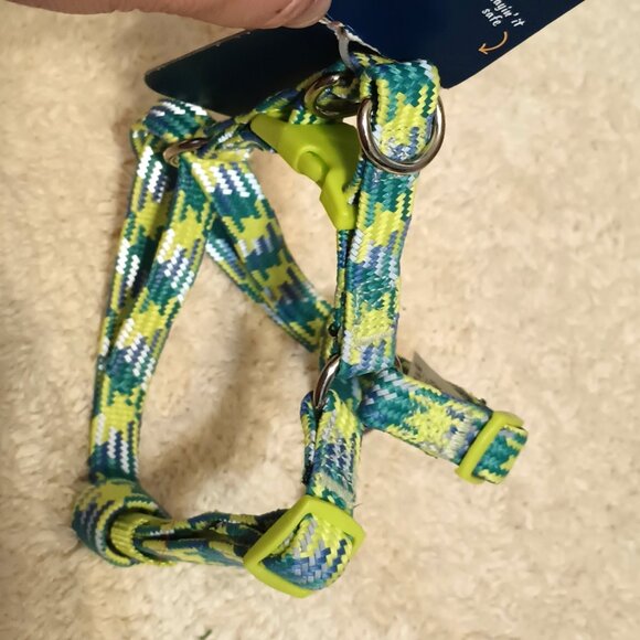NWT ~ YOULY The Protector Yellow/Blue Reflective Dog Harness, XS/Small - Picture 5 of 14